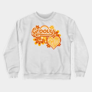 Groovy Grandma Crewneck Sweatshirt